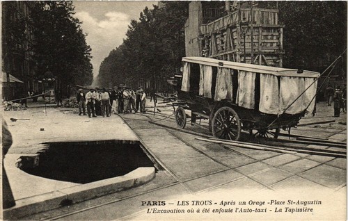 Cpa paris les - trous, la
