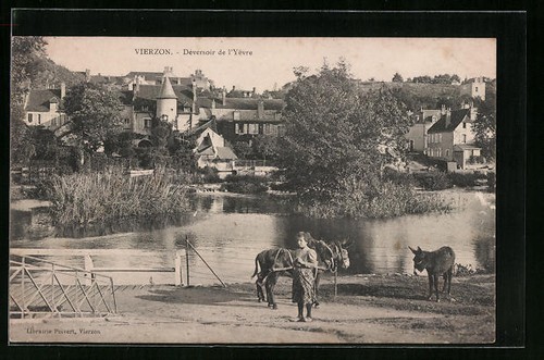 Cpa vierzon déversoir de - cpa,