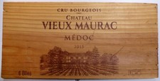 Château VIEUX MAURAC 2015 Cru Bourgeois ESTAMPE Vin Médoc Bordeaux Façade