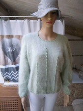 Superbe pull Angora  Vert D