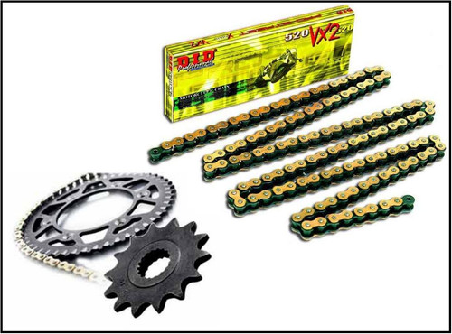 Kit chaine acier did 43 - chaine, 15-43