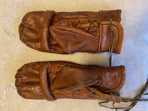Paire gant moufle vintage - moufle,