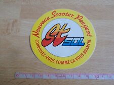 Autocollant SCOOTER PEUGEOT ST