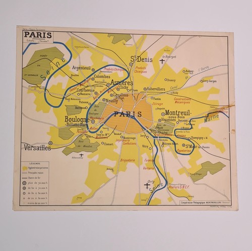 Carte scolaire affiche - scolaire,
