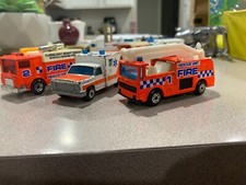 Vintage matchbox fire rescue - fire,