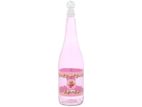 Bouteille verre rose - en,