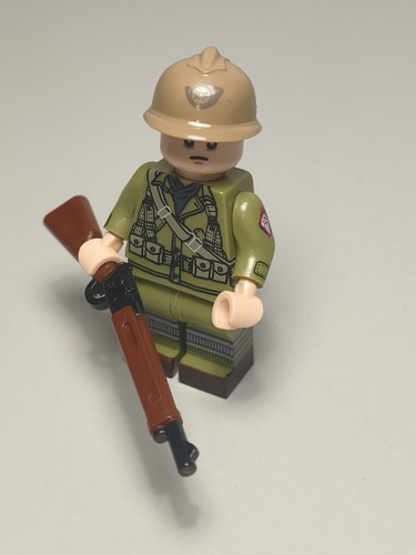 Ww2 french soldier minifigure - french,