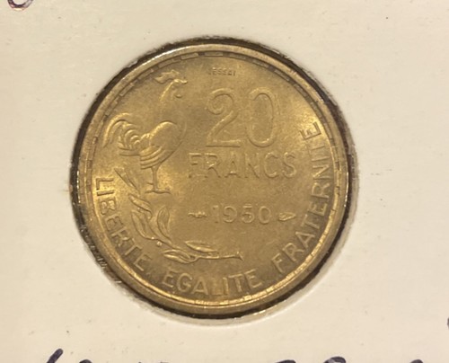 20francs guiraud 1950 essai - 20francs,