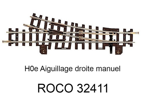 Roco aiguillage droite 134 - roco,