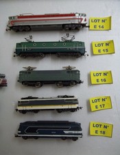 5 LOCOMOTIVES  HO JOUEF (