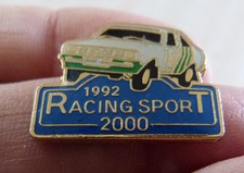 PIN'S VOITURE RALLYE 1992 OPEL KADETT ? FORD ESCORT MK2 RACING SPORT 2000