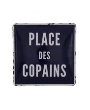 Panneau métal place des