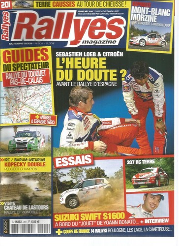 Rallyes magazine 201 suzuki - rallyes,