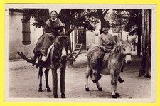 cpa 17 - ILE de RÉ (Charente Maritime) L' Âne en Culotte Vieux COSTUMES RHÉTAIS