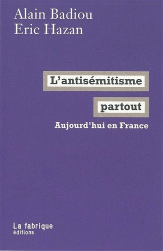 Antisémitisme partout - l'antisémitisme,