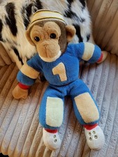 ANCIENNE PELUCHE SINGE SPORTIF