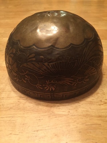 Antique chinese brass bell - antique,