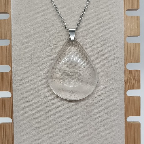 Cristal roche pendentif - cristal, /