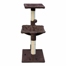 Arbre à chat Gloria 36 x 50 x 83 cm Marron Bois Acier Sisal