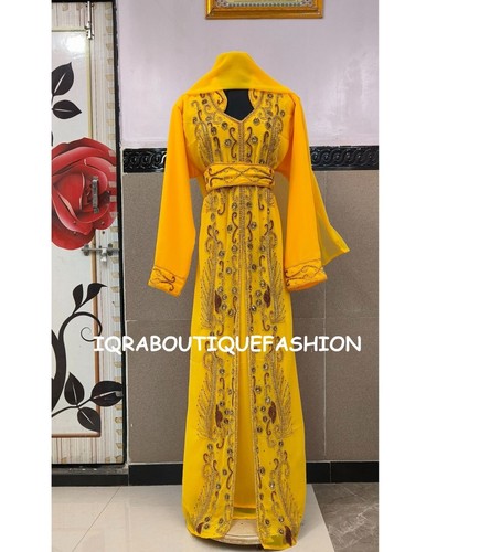 Luxurious yellow moroccan - yellow,