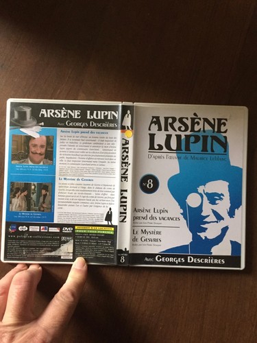 Dvd serie arsene lupin 8 - tv,