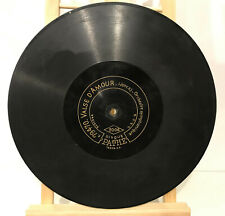 Ancien disque à saphir aiguille Pathé Valse d'amour Mille Baisers