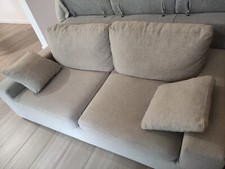 canapé 3 places tissu, marque home spirit