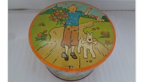 Ancienne boite fer bonbons - ancienne,