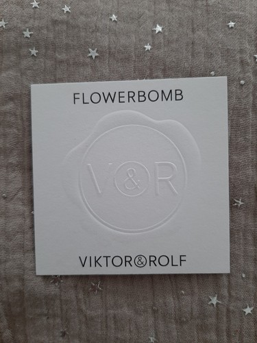 Carte parfumée perfume card - parfumée,