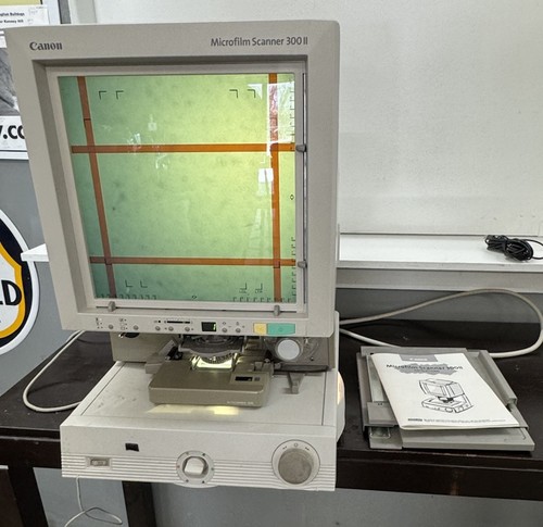 Canon microfilm scanner - canon, 300