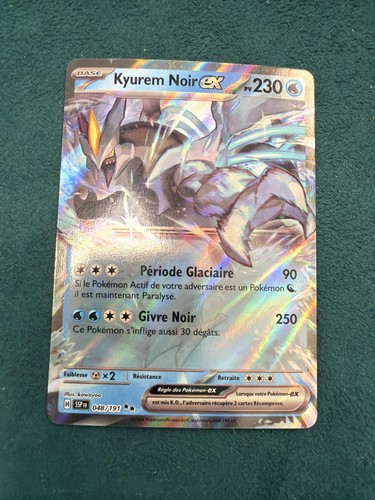 Carte pokemon kyurem noir - carte,