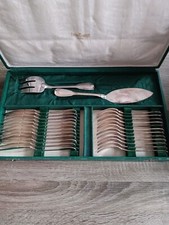 Ravinet d'Enfert Coquille 12 couverts à poisson + couvert service, 26 Pieces