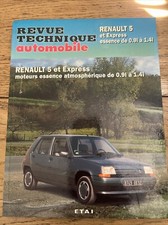 REVUE TECHNIQUE Renault 5 Supercinq Express R5 0.9 1.0 1.1 1.2 1.4 TS GTS TSE