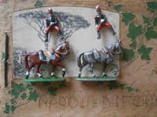 Quiralu 2cavalier officiers Saint Cyr no ailor,metallix,aludo starlux,Lr,bf