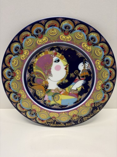 Assiette noël 1980 de - de,