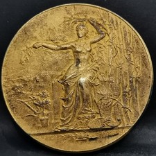 MEDAILLE VERMEIL ARGENT 33.4g