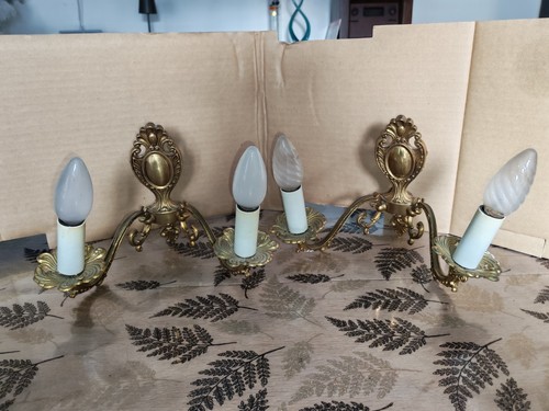 Paire applique candélabre - paire, 2
