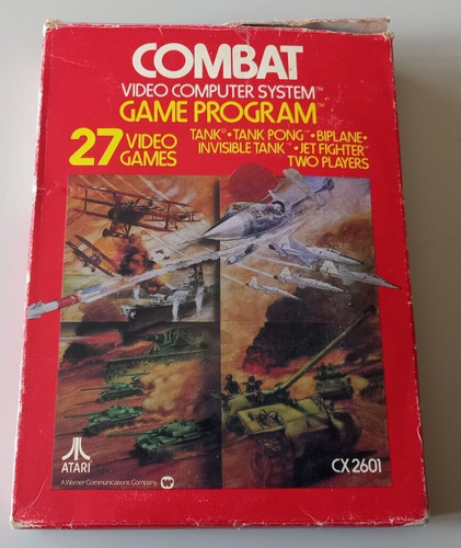 Jeu atari 2600 - jeu, "combat"