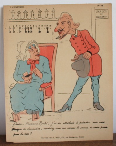 Gravure dessin caricature - gravure,