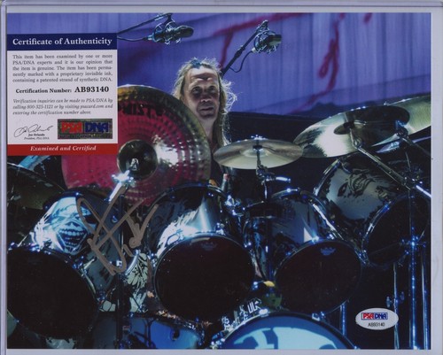 Nicko mcbrain 8x10 photo - 8x10,