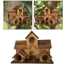 Mangeoire à oiseaux en bois