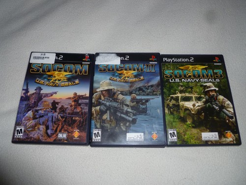 Playstation game lot socom - 2,