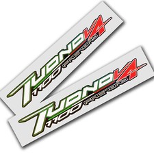 Autocollants Graphiques Italiens Aprilia Tuono V4 1100 Factory X 2 Pièces