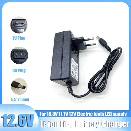 Chargeur 2a batterie - 12.6v,