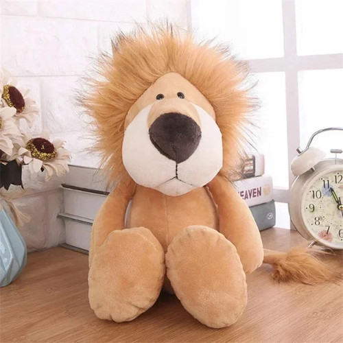 Peluche lion dessin animé