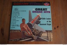 EDDIE LAYTON AT THE HAMMOND ORGAN GREAT ORGAN HITS LP CANADIEN NEUF   VALEUR+
