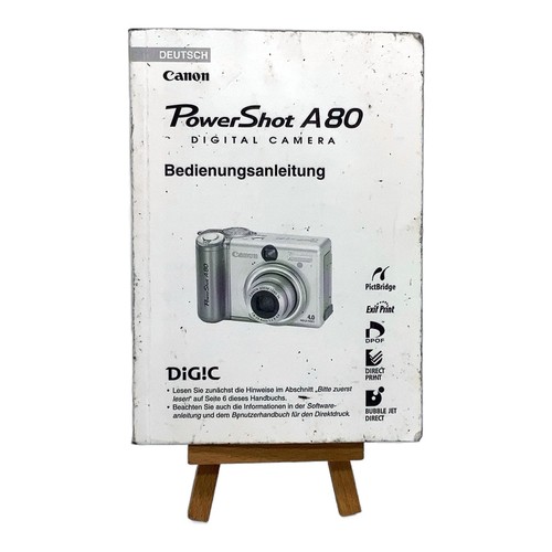 Canon powershot a80 manuel - powershot,