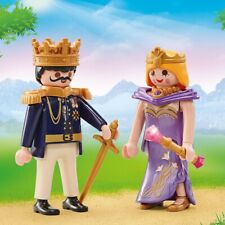 playmobil figurine roi general et princesse reine 