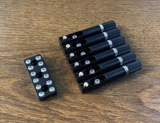 JakeSpecial – Black Headless 6-String Guitar Bridge 290mm