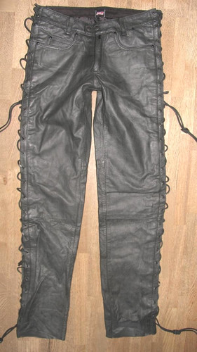 Polo jeans cuir moto - polo,